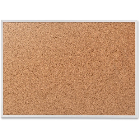 Quartet Cork Board, 3/4" Frame Face, 3'x2', Aluminum Frame QRT2303